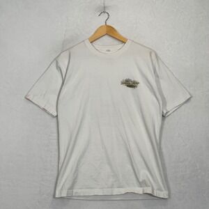 No Bad Days White The Sand Trap Tavern Graphic T-Shirt Medium